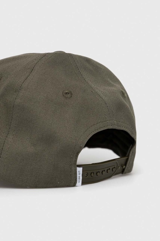 Akcesoria Les Deux czapka z daszkiem bawełniana LDM702043 zielony