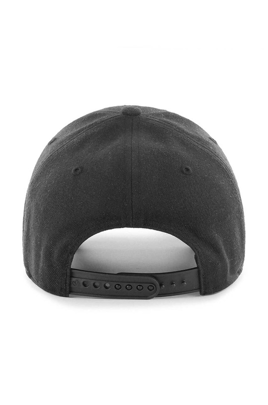 47 brand czapka z daszkiem z domieszką wełny NHL Anaheim Ducks H.MTLCS25WBP.BKA czarny AA00