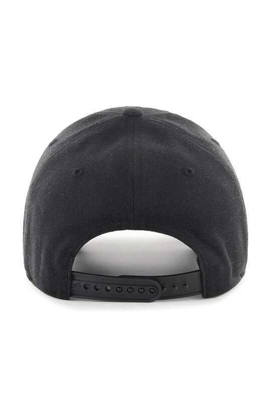 Кепка з домішкою вовни 47 brand MLB Chicago White Sox чорний B.SUMVP06WBP.BK