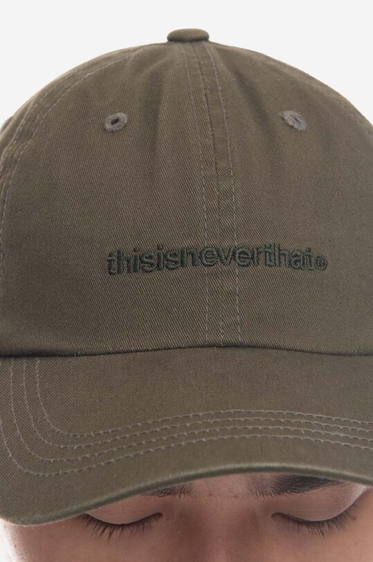thisisneverthat cotton baseball cap T-Logo Cap TN230WHWBC05 green AA00