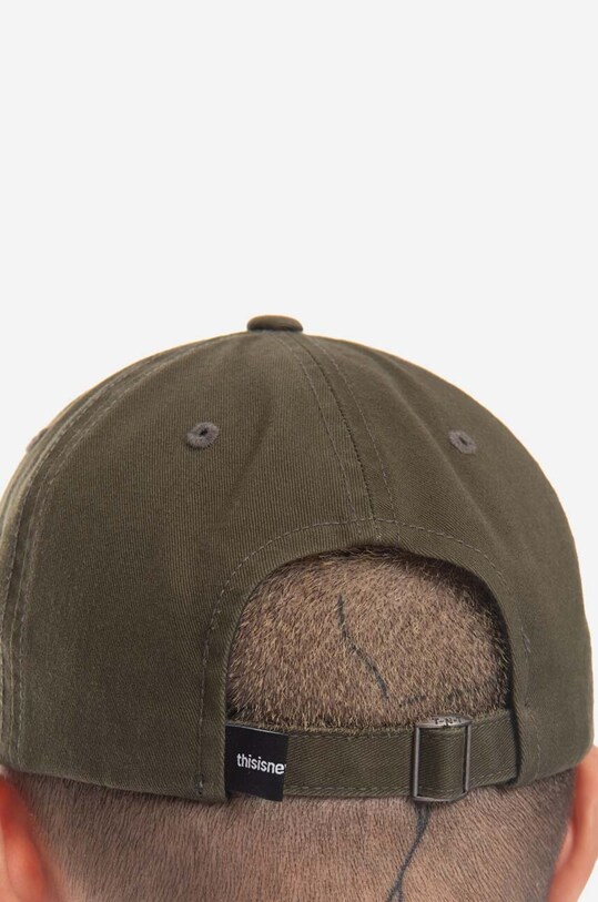 thisisneverthat cotton baseball cap T-Logo Cap TN230WHWBC05