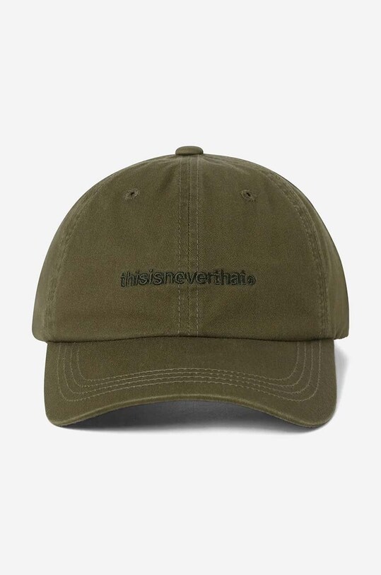 thisisneverthat cotton baseball cap T-Logo Cap TN230WHWBC05