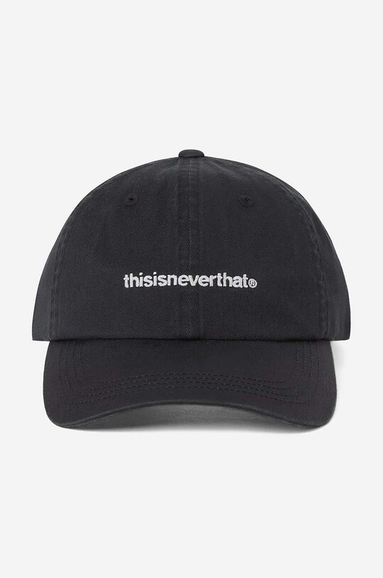 thisisneverthat cotton baseball cap T-Logo Cap TN230WHWBC05 black