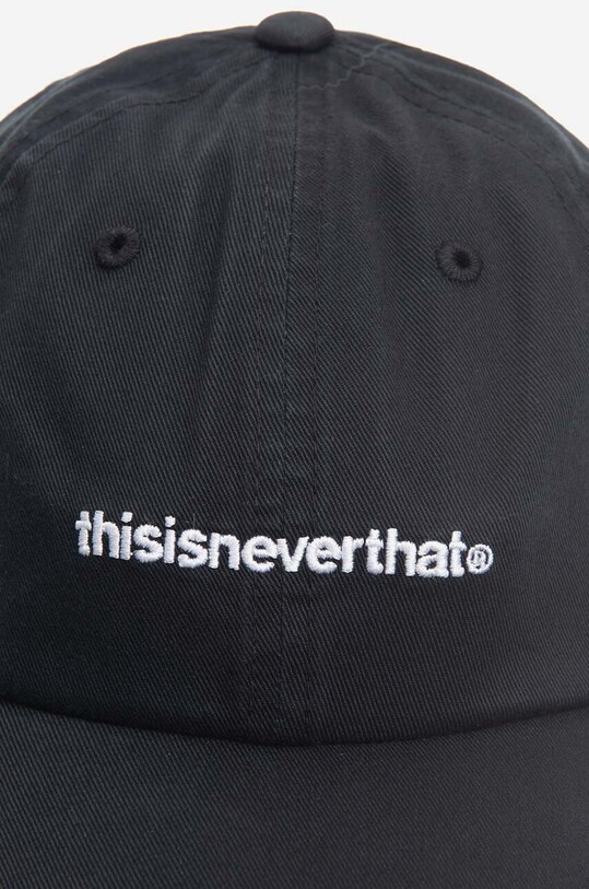 thisisneverthat cotton baseball cap T-Logo Cap TN230WHWBC05