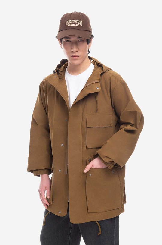 Accessories thisisneverthat cotton baseball cap RS T-Logo Cap TN231WHWBC03 brown