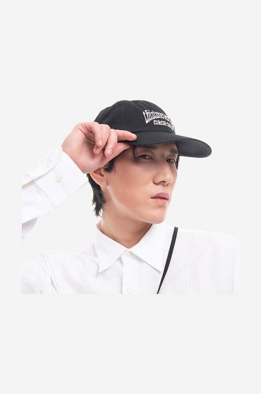 thisisneverthat cotton baseball cap RS T-Logo Cap TN231WHWBC03