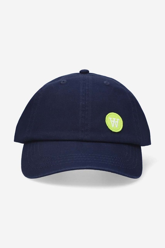 Doplňky Bavlněná baseballová čepice Wood Wood Eli 10250800.7083 námořnická modř