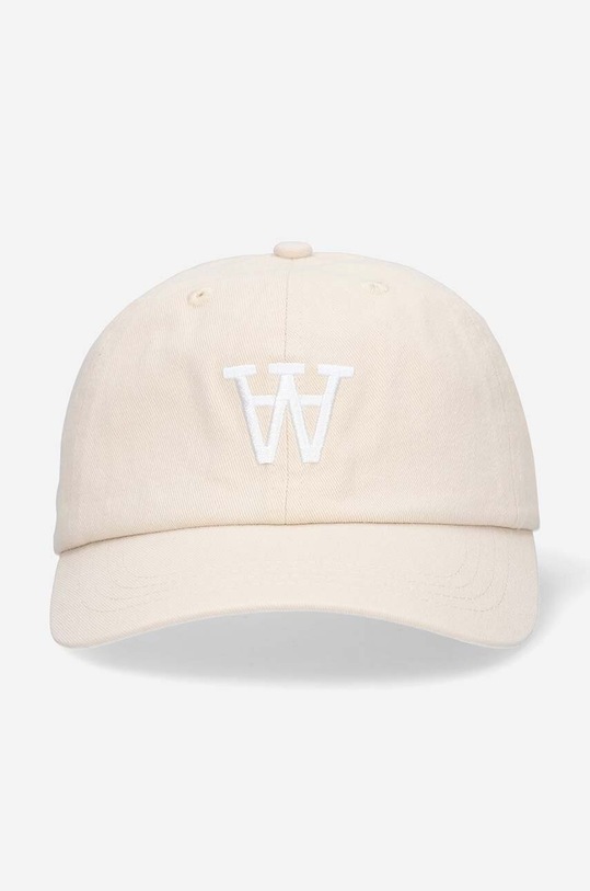 Doplňky Bavlněná baseballová čepice Wood Wood Eli AA 10250811.7083 bílá