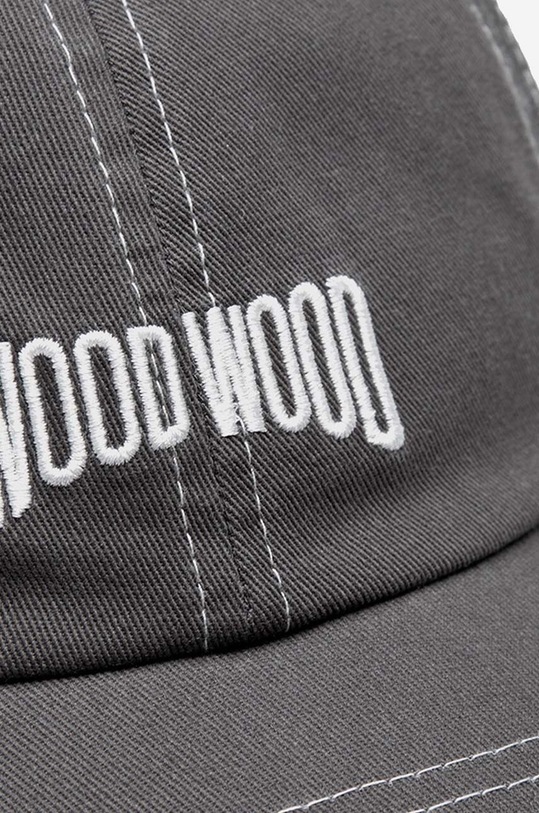 Wood Wood cotton baseball cap gray 12240807.7083