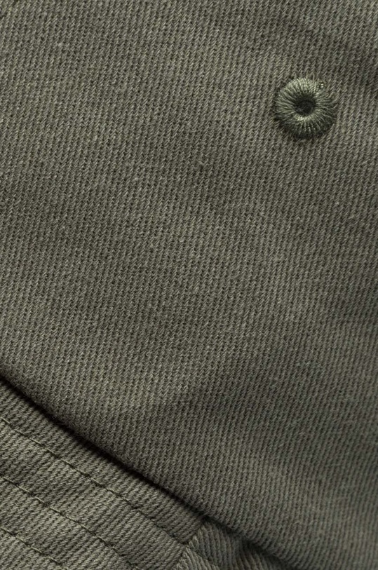 Wood Wood berretto in cotone Ossian Bucket Hat 12240817-7083 BLACK verde 12240817.7083