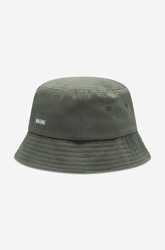 Wood Wood berretto in cotone Ossian Bucket Hat 12240817-7083 BLACK 12240817.7083