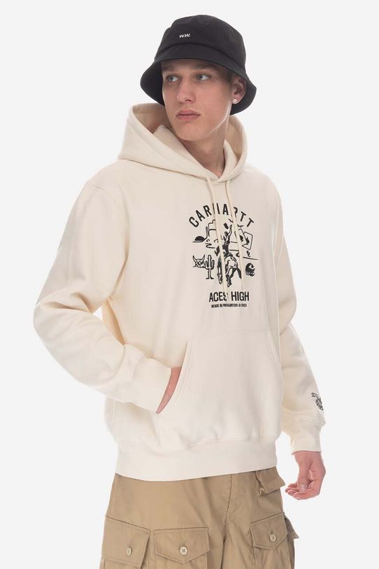 Wood Wood kapelusz bawełniany Ossian Bucket Hat 12240817-7083 BLACK 12240817.7083