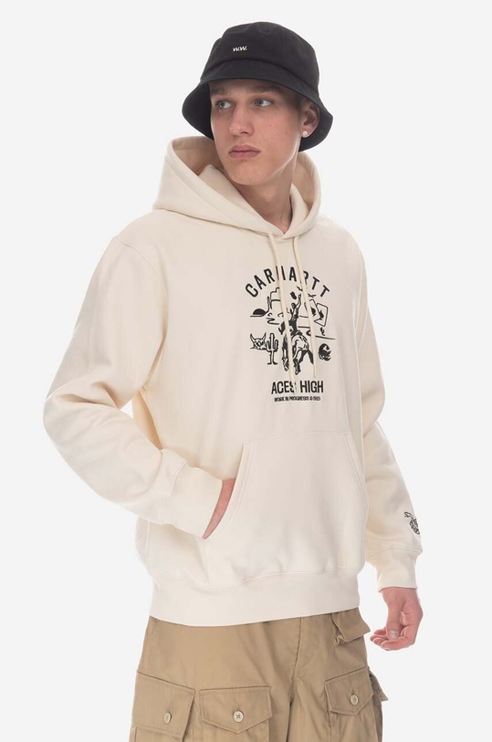 Wood Wood kapelusz bawełniany Ossian Bucket Hat 12240817-7083 BLACK 12240817.7083