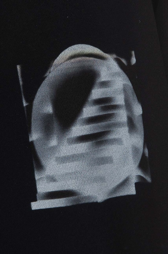 Pamučna dukserica Wood Wood Zeus Placement Hoodie 12315603.2125 crna AA00