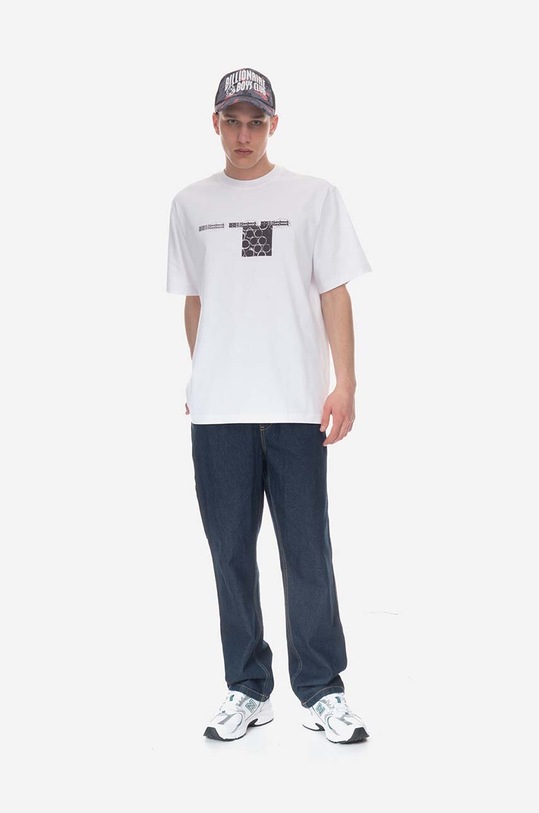 Billionaire Boys Club czapka z daszkiem bawełniana Camo Arch Logo Trucker Cap szary B23146