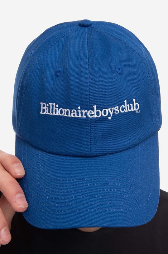 Accessories Billionaire Boys Club cotton baseball cap Serif Logo Cap B23148 blue