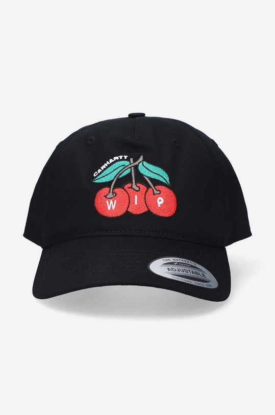 Carhartt WIP czapka z daszkiem bawełniana Blush Cap czarny I031643