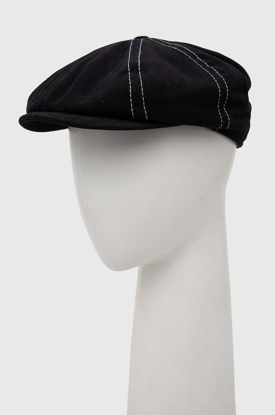 Kangol kaszkiet bawełniany wzorzyste czarny K5404.BK001