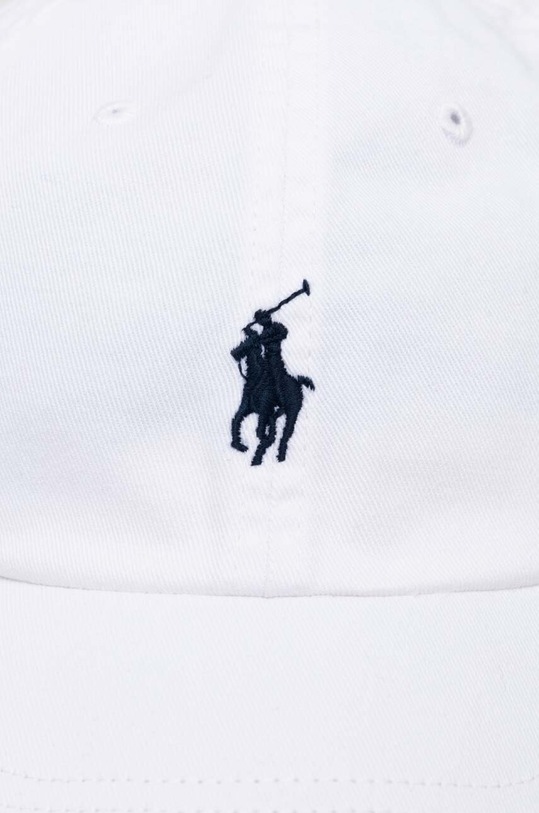 Polo Ralph Lauren czapka z daszkiem bawełniana 710548524 biały AA00