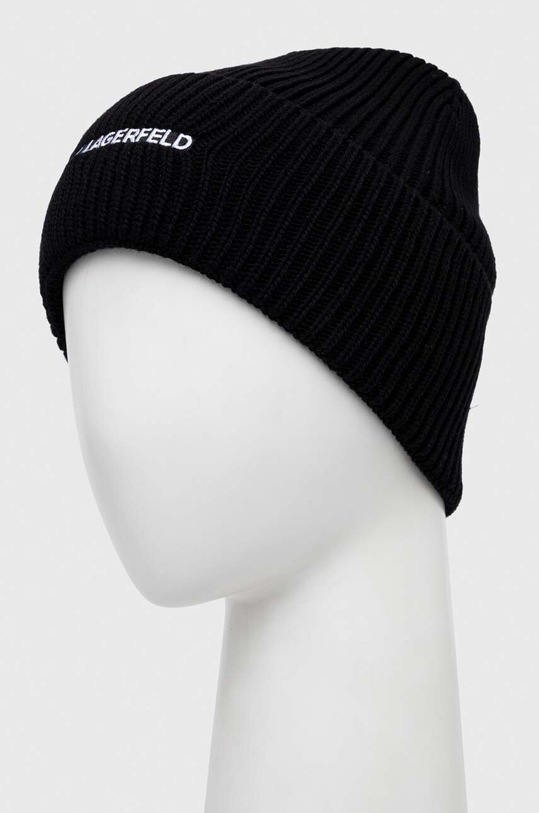 Аксессуары Кепка из смесовой шерсти Karl Lagerfeld 236M3413 чёрный