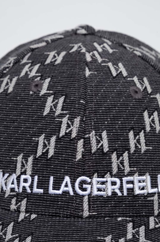 Кепка Karl Lagerfeld 236M3408 чорний AA00