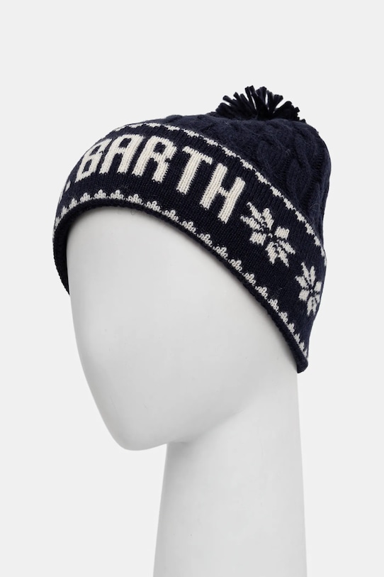Accesorii MC2 Saint Barth căciulă de lână WILH004 bleumarin