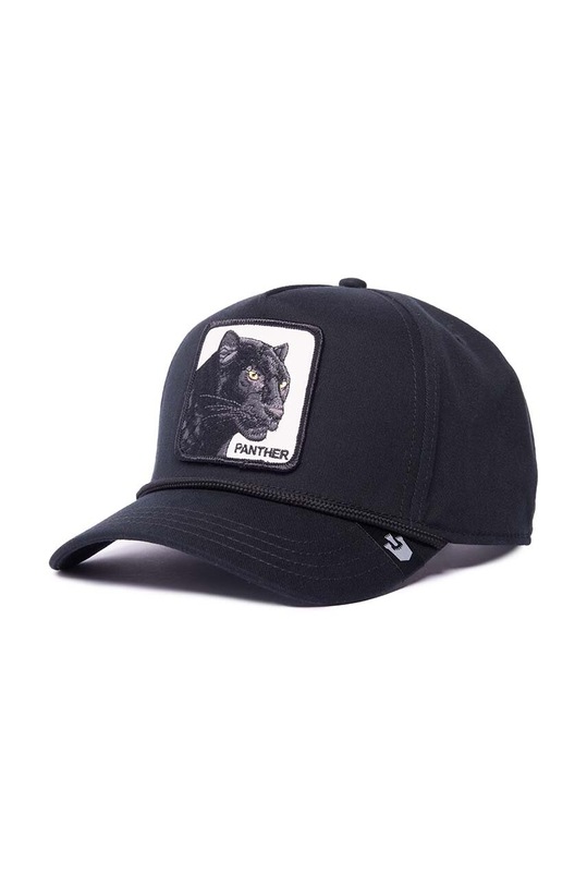 Goorin Bros czapka z daszkiem bawełniana Panther czarny 101.1108
