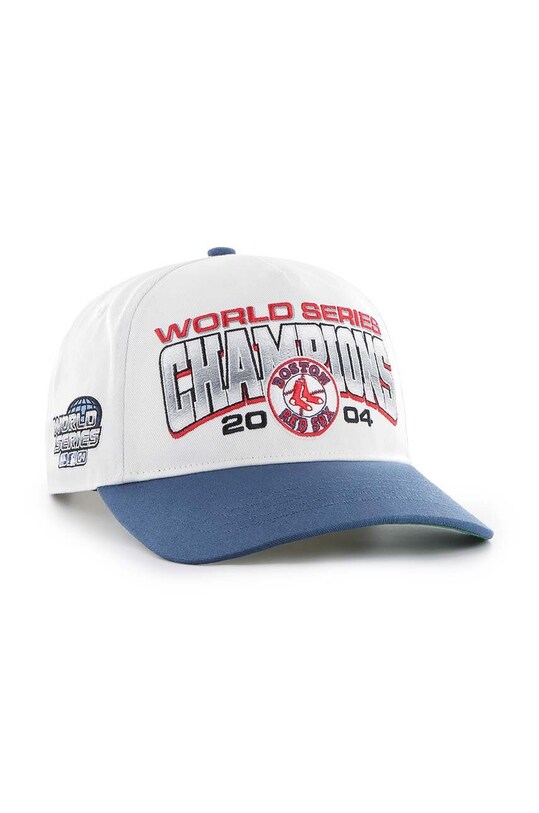Хлопковая кепка 47 brand MLB Boston Red Sox BCWS.ARCHH02CTP.WH04 белый AA00