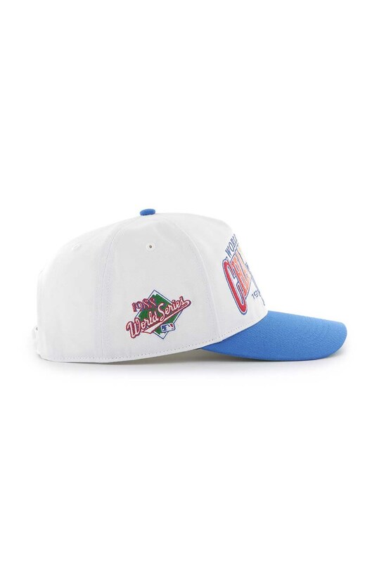 Accesorii 47 brand șapcă de baseball din bumbac MLB Los Angeles Dodgers BCWS.ARCHH12CTP.WH88 alb