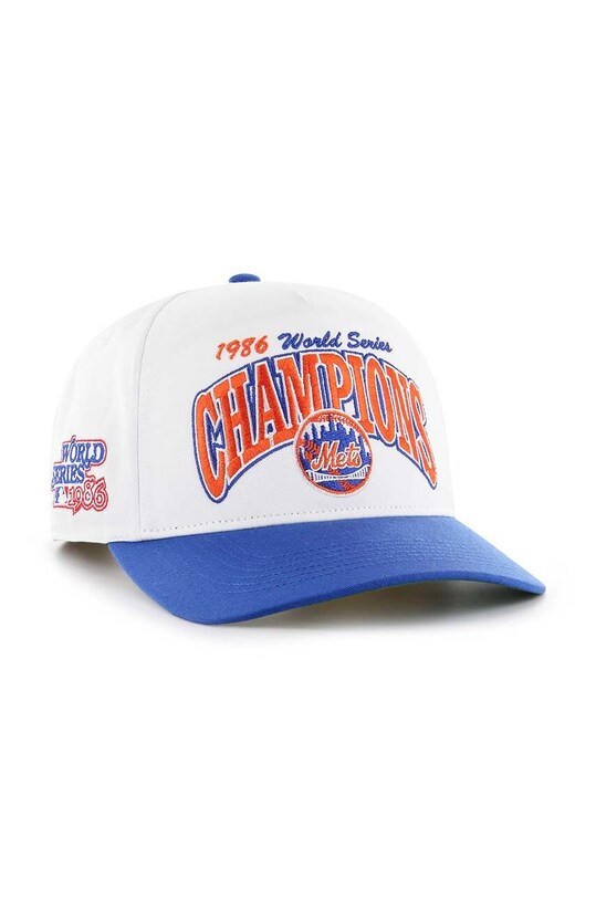 Кепка з домішкою вовни 47 brand MLB New York Mets BCWS.ARCHH16CTP.WH86 білий AA00