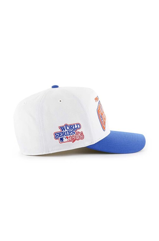 Аксесуари Кепка з домішкою вовни 47 brand MLB New York Mets BCWS.ARCHH16CTP.WH86 білий