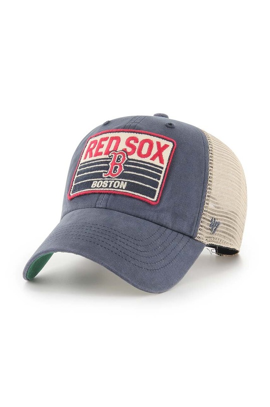 47 brand czapka z daszkiem MLB Boston Red Sox aplikacja granatowy B.FRSTK02BXP.VN