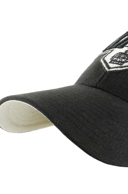Akcesoria 47 brand czapka z daszkiem bawełniana NHL LA Kings HVIN.BLPMS08WBP.BK88 czarny