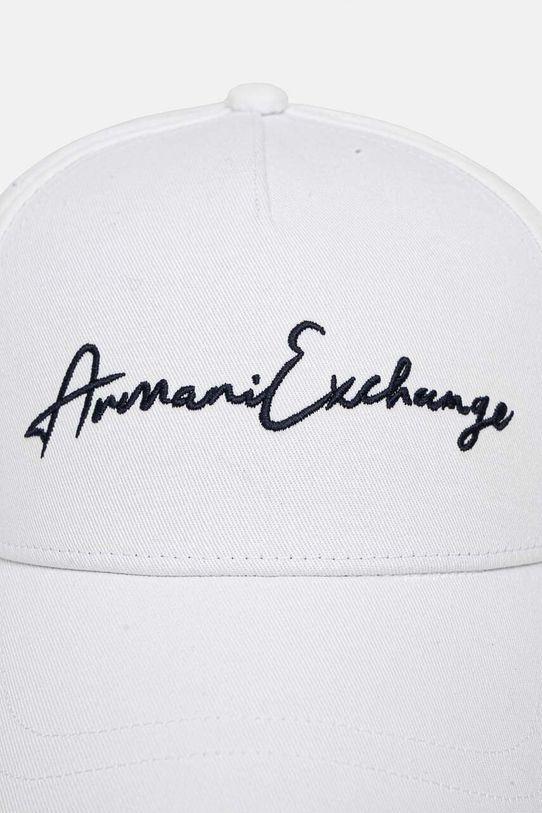 Бавовняна бейсболка Armani Exchange 954224.CC516.NOS білий AA00