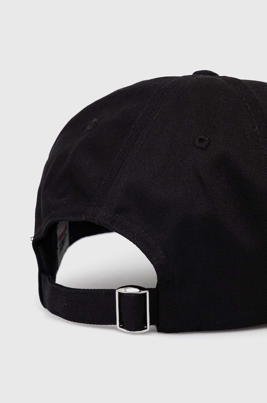 Akcesoria Tommy Jeans czapka z daszkiem bawełniana AM0AM11341 czarny