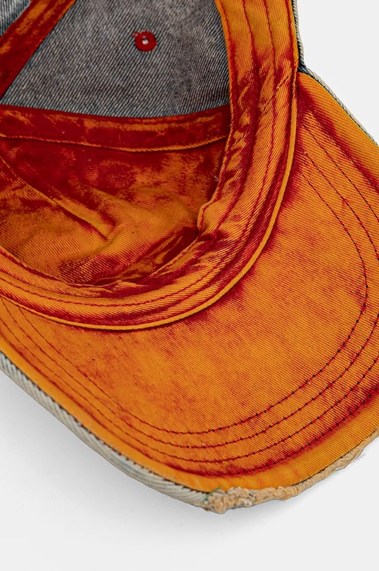 Βαμβακερό καπέλο του μπέιζμπολ Diesel C-SEYMON μπλε A06467.0DGAV