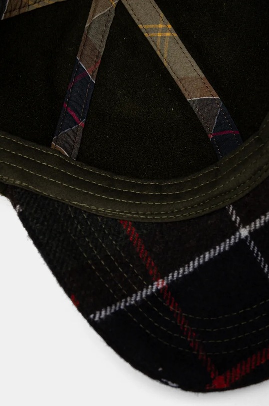 Barbour șapcă de lana verde MHA0815