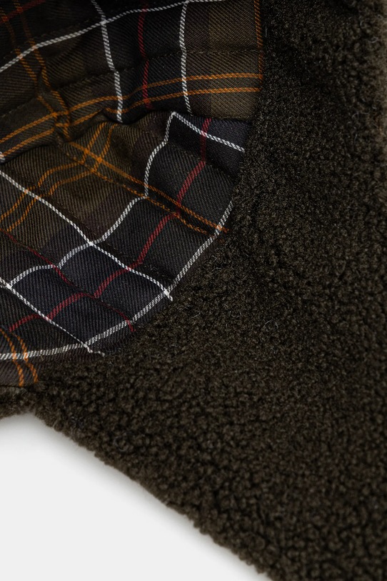 Barbour czapka bawełniana Morar Wax MHA0710 zielony
