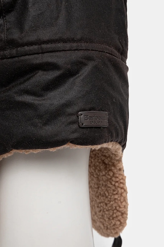 Βαμβακερό Σκούφος Barbour καφέ MHA0710