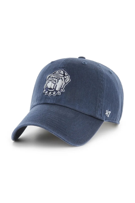 Βαμβακερό καπέλο του μπέιζμπολ 47 brand NCAA Georgetown Hoyas απλικέ σκούρο μπλε C.NLRGW1093GWS.NY