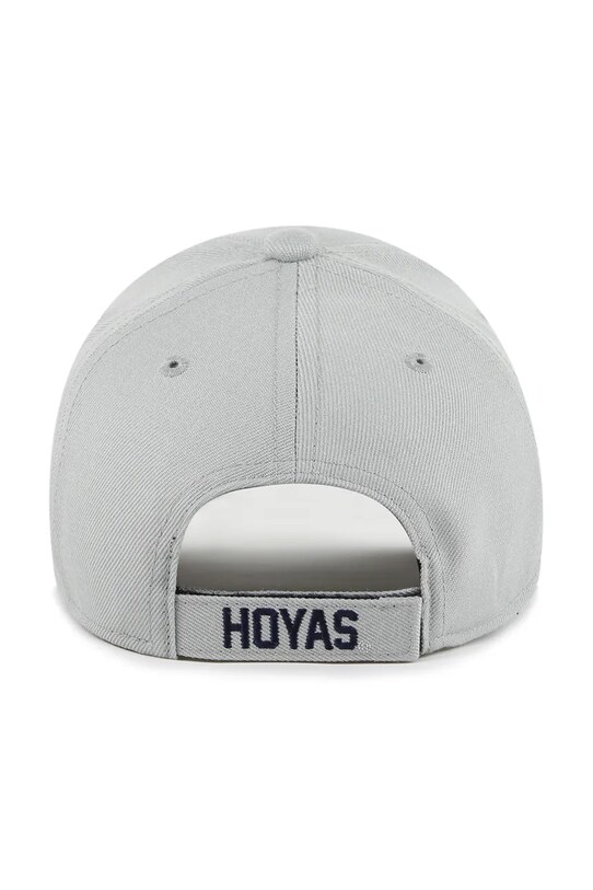 47 brand czapka z daszkiem bawełniana NCAA Georgetown Hoyas C.MVP1093WBV.GY szary AA00