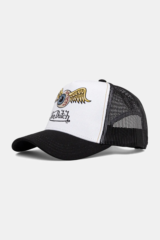 Von Dutch czapka z daszkiem aplikacja biały VD.0.CAS1.ART