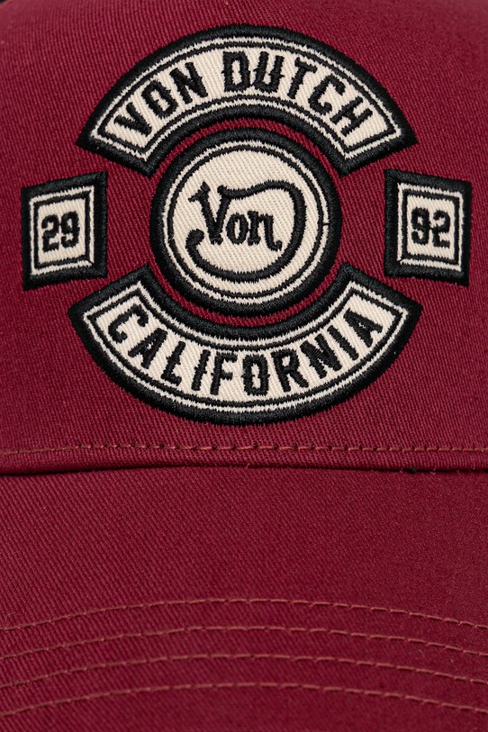 Кепка Von Dutch VD.0.CAS1.BIK бордо AA00