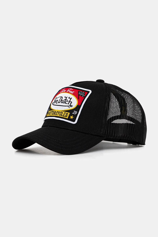 Кепка Von Dutch аплікація чорний VD.0.CAS1