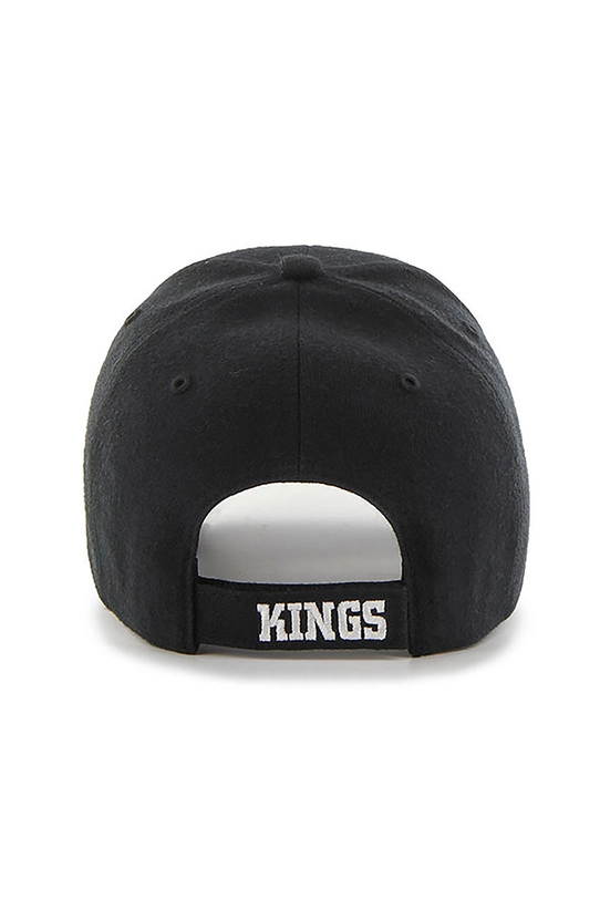 47 brand - Czapka z daszkiem NHL LA Kings HVIN.MVP08WBV.BKB88 czarny SS21