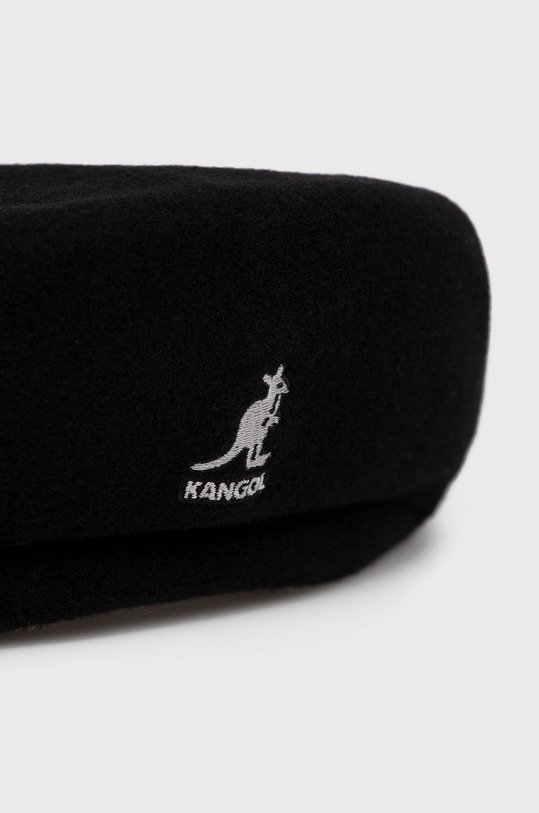 Kangol Kaszkiet wełniany 0259BC.BK001 czarny AA00