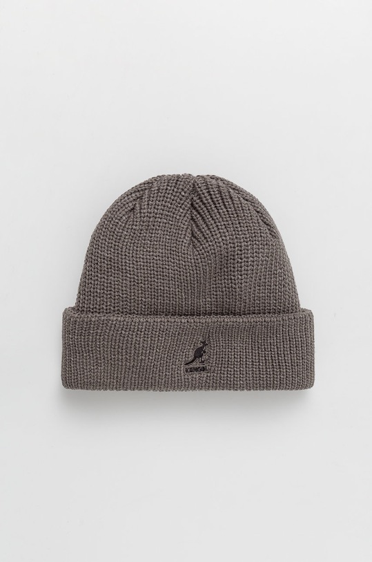 Kangol Czapka aplikacja szary K3454.GR034