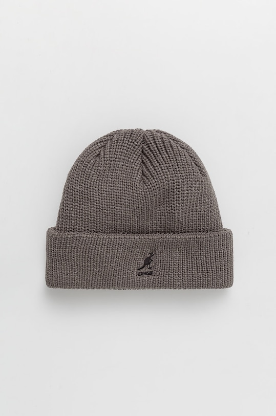 Kangol Czapka aplikacja szary K3454.GR034