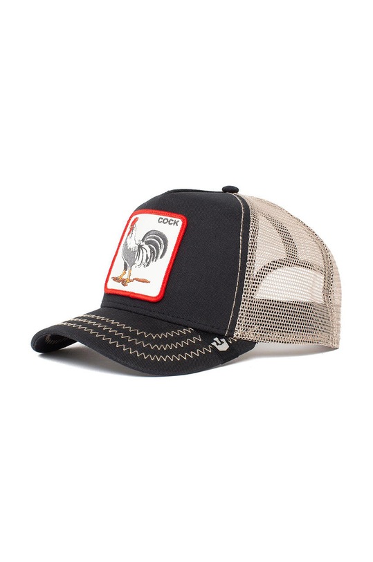 Goorin Bros Czapka aplikacja czarny 101.3548