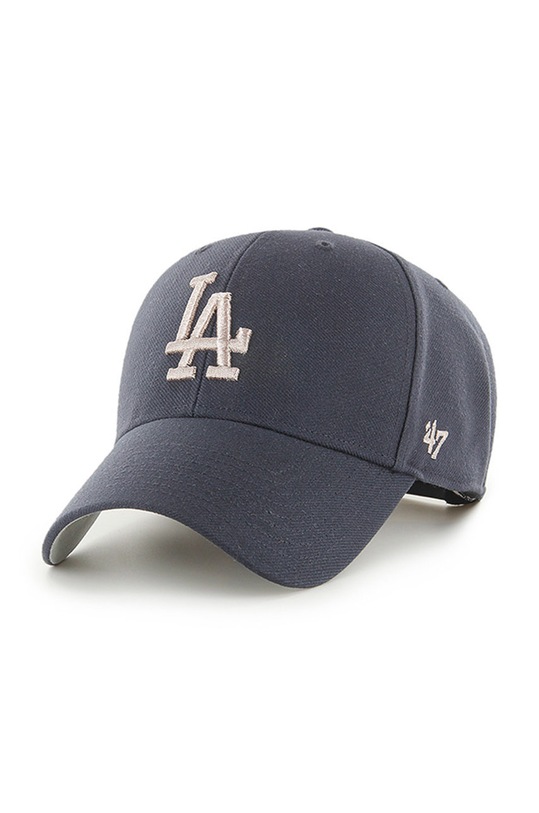 47 brand Czapka MLB Los Angeles Dodgers aplikacja granatowy B.MTLCS12WBP.NY